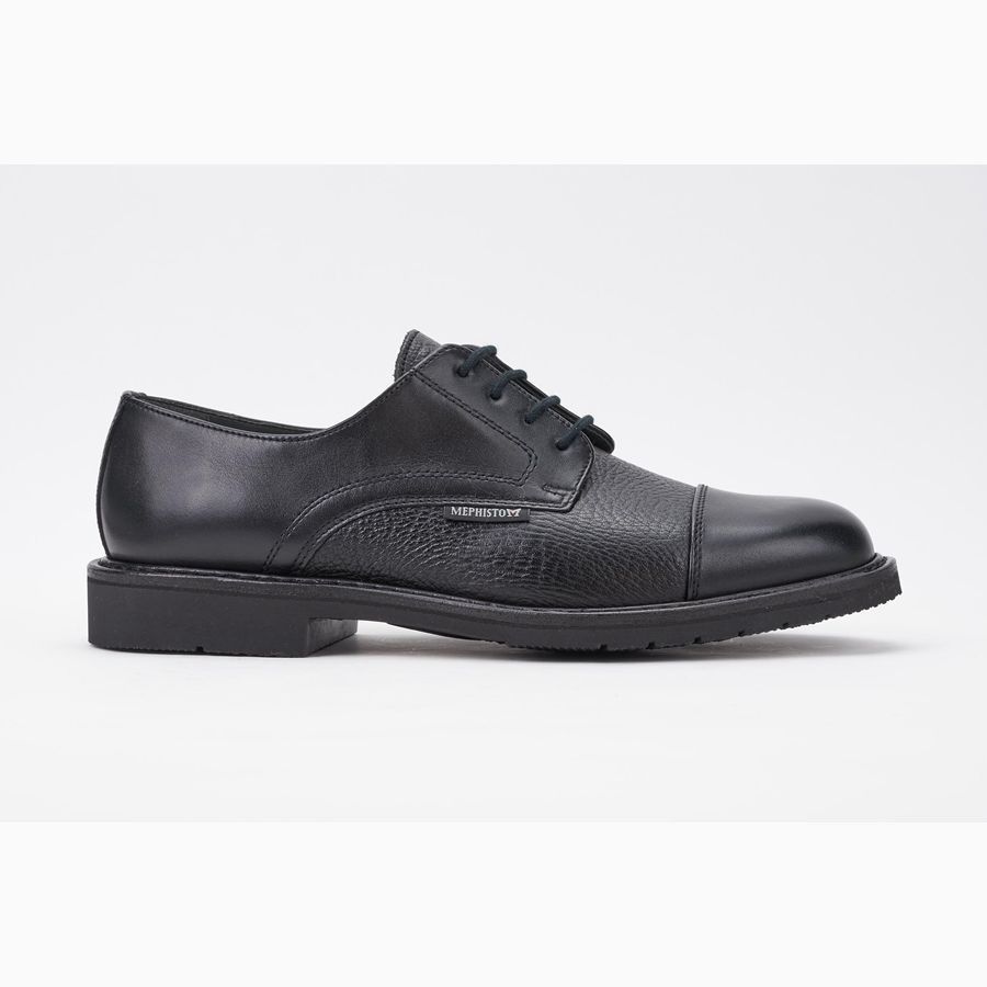 Mephisto MELCHIOR Læder Sko 0732856-RX - Loafers Herre Svart